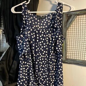 Zara Blue Polka Dot Dress
